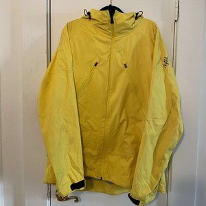 XXL Aztech Mountain Yellow Shell Jacket